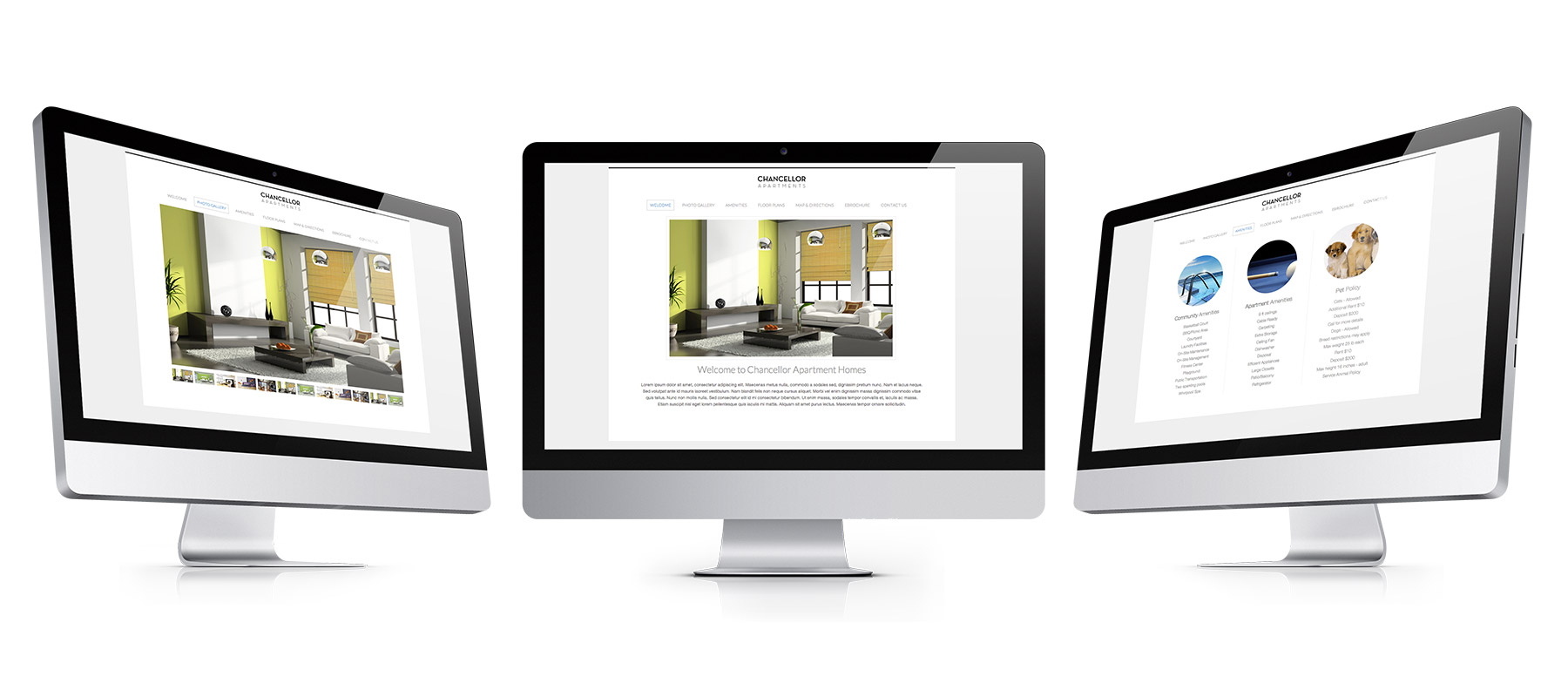 Theme Mockup: Horizontal Tabs